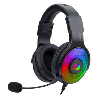 REDRAGON Over-Ear PANDORA USB (Power Only)|Aux (Mic and Headset) RGB Gaming Headset - Black | Randcore
