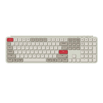 Keychron B6 Pro Ultra-Slim 100% Wireless Keyboard – Retro Red | Randcore