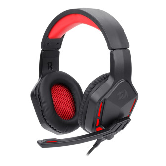 REDRAGON Over-Ear THEMIS Aux Gaming Headset - Black | Randcore