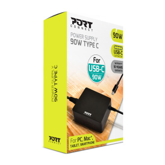 Port Connect 90W USB-C Notebook Adapter | Randcore