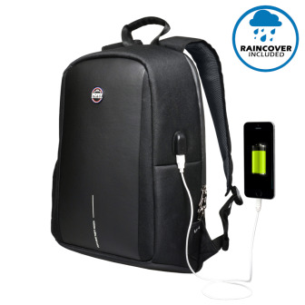 Port Designs Chicago EVO Anti-Theft 13-15.6" Backpack - Black | Randcore