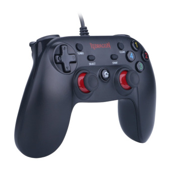 REDRAGON SATURN Wired X/D-input(Digital/Analog) PC Controller Black | Randcore