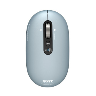 Port Connect PURE MAC Rechargeable Wireless and Bluetooth Mouse - Storm | Randcore