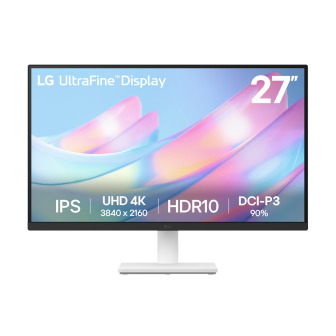 LG UltraFine 27" 4K UHD IPS Monitor - White | Randcore