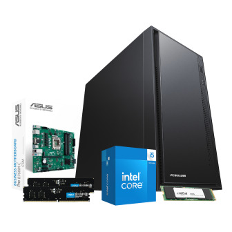 PCBuilder Intel i5-14400 OFFICE Master Windows 11 Desktop PC | Randcore