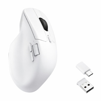 Keychron M6 1K Dual-Wireless Bluetooth and 2.4G Mouse – White | Randcore