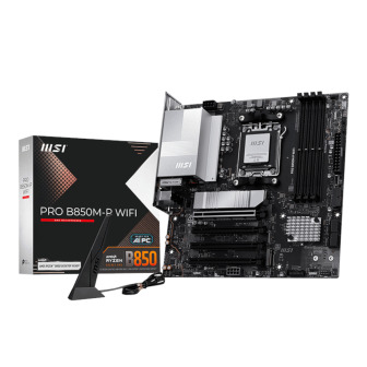MSI PRO B850M-P WIFI AM5 mATX Motherboard | Randcore