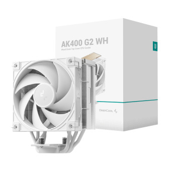 DeepCool AK400 G2 120mm CPU Air Cooler – White | Randcore