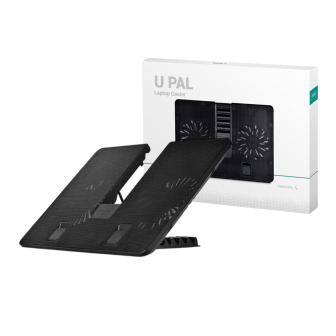 DeepCool U PAL Dual Fan Notebook Cooling Stand | Randcore