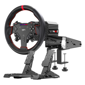 PXN VD6 Direct Drive Sim Racing Wheel | PD-HM Dual Pedal | Z9 Clamp Bundle | Randcore
