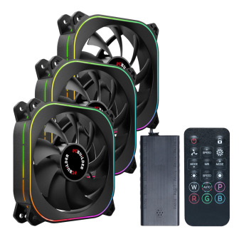 PCBuilder TORNADO CHILL ARGB 120mm Fan Kit | Randcore