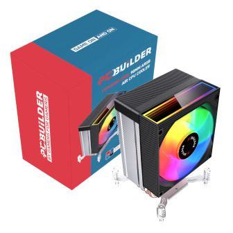 PCBuilder TYHPOON COOL 90mm Air CPU Cooler - Black | Randcore