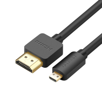 UGREEN HD127 Micro HDMI to HDMI 2.0 Cable 1.5M - Black | Randcore