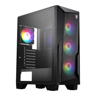 MSI MAG FORGE 130A Airflow ATX Gaming Chassis - Black | Randcore