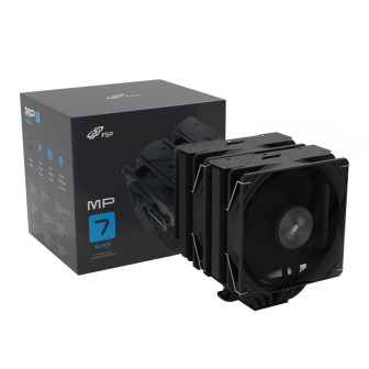 FSP MP7-B 120mm PWM CPU Air Cooler - Black | Randcore