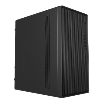 FSP S120 M-ATX Mid Tower Desktop Chassis - Black | Randcore