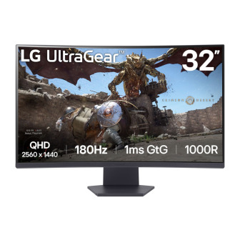 LG UltraGear 32" QHD VA Curved Gaming 180Hz 1ms | Randcore